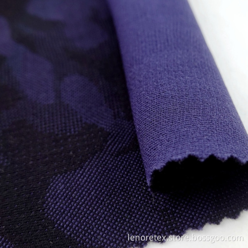 GRS-Certificated Eco Friendly Recycled Knit Jacquard Fabric